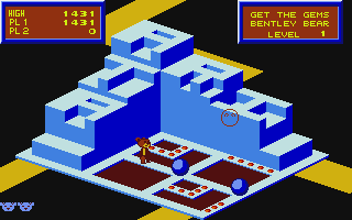 Crystal Castles atari screenshot