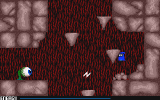 Crystal Caverns atari screenshot