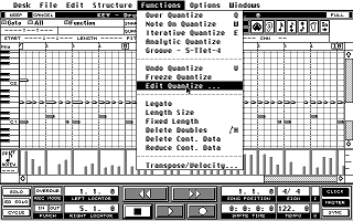 Cubase atari screenshot