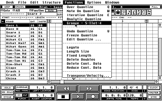 Cubase atari screenshot