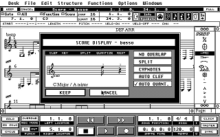 Cubase atari screenshot