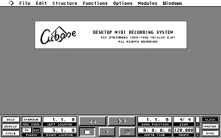 Cubase — screenshot 1