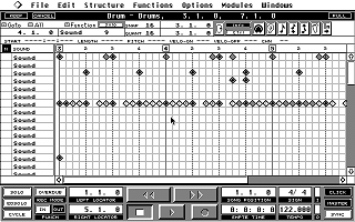 Cubase atari screenshot