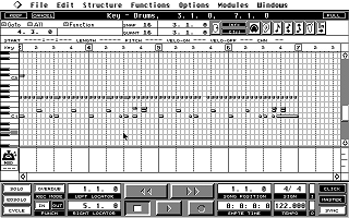 Cubase atari screenshot
