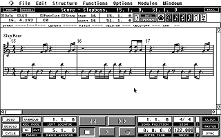 Cubase atari screenshot