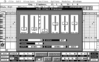 Cubase atari screenshot