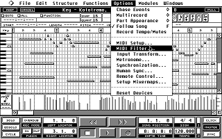 Cubase atari screenshot