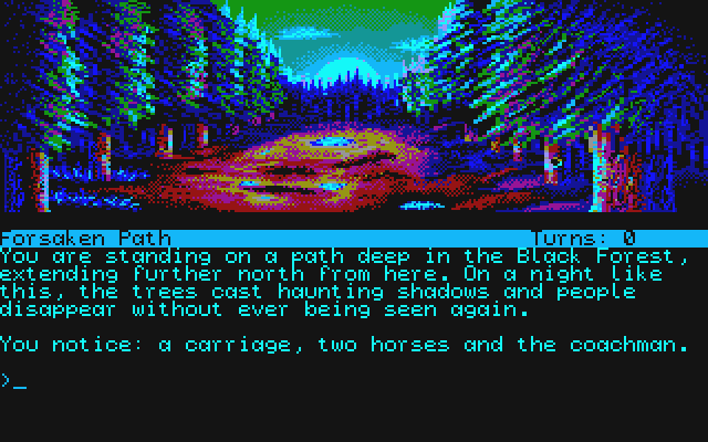 Curse of Rabenstein (The) atari screenshot