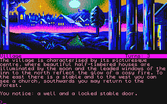 Curse of Rabenstein (The) atari screenshot