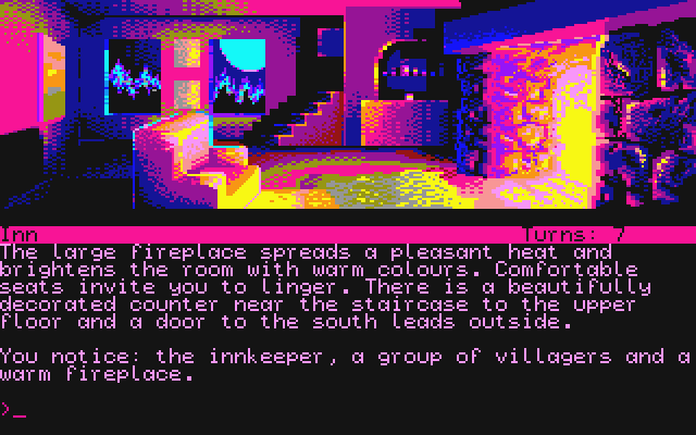Curse of Rabenstein (The) atari screenshot