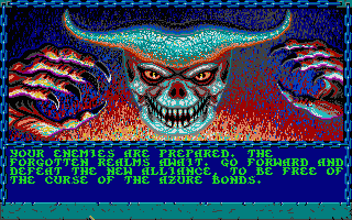 Curse of the Azure Bonds atari screenshot