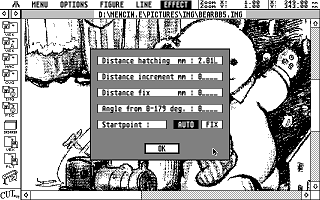 Cut Out atari screenshot