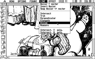 Cut Out atari screenshot