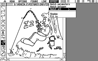 Cut Out atari screenshot
