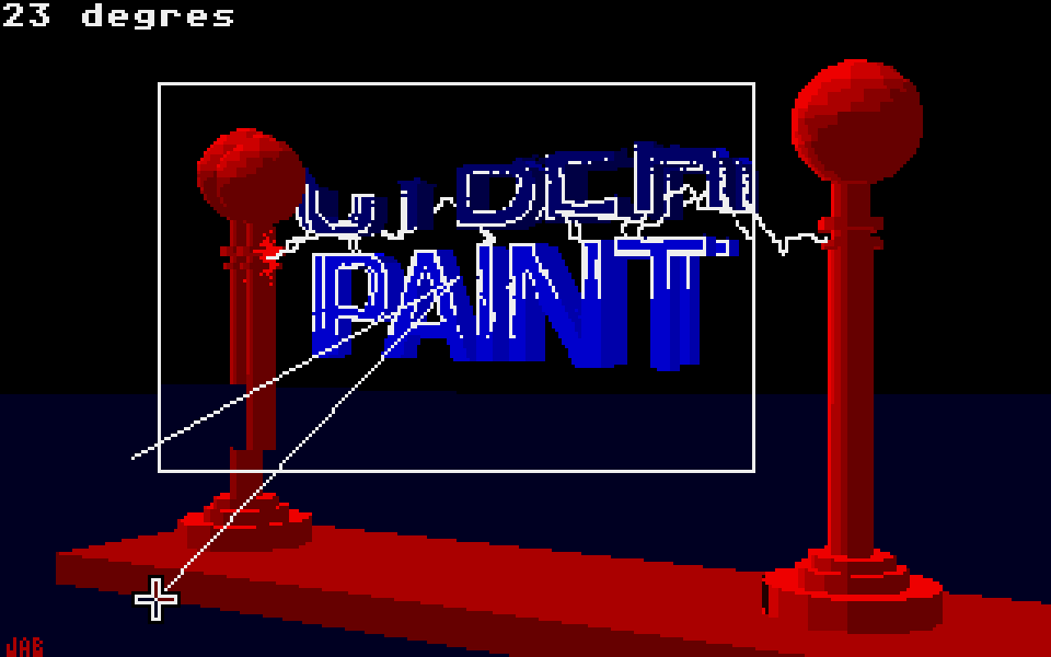 Cyber Paint atari screenshot