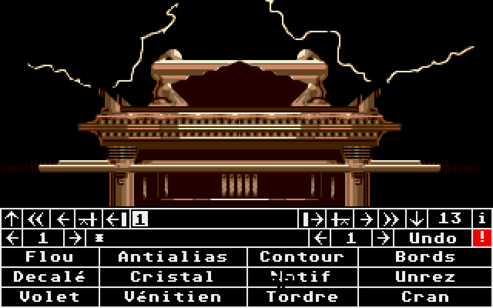 Cyber Paint atari screenshot