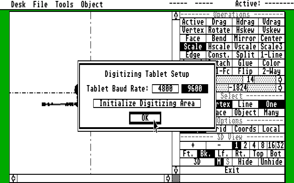 Cyber Sculpt atari screenshot