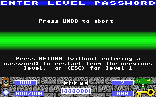 Cyber Snake atari screenshot