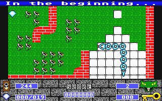 Cyber Snake atari screenshot