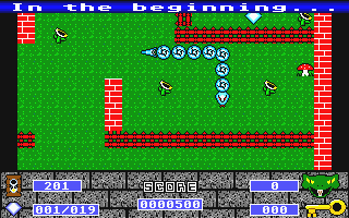 Cyber Snake atari screenshot