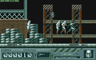 Cybercop atari screenshot