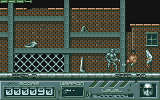 Cybercop atari screenshot