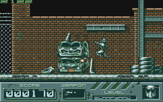 Cybercop atari screenshot
