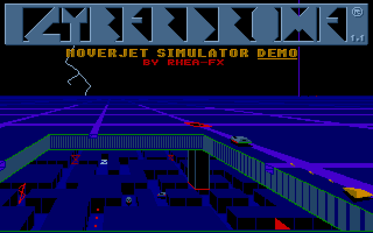 CyberDrome - Hoverjet Simulator — screenshot 1