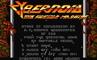 Cybernoid - The Fighting Machine atari screenshot