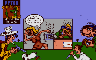 Cyberpunk atari screenshot