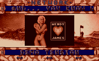 Cyberpunk atari screenshot