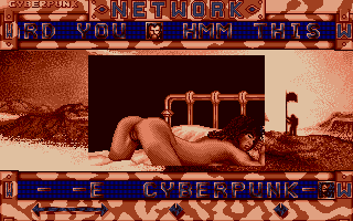 Cyberpunk atari screenshot