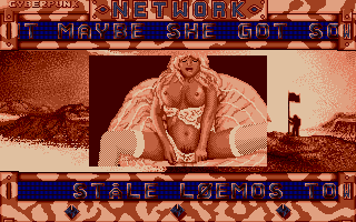 Cyberpunk atari screenshot