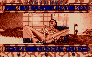 Cyberpunk atari screenshot