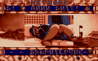 Cyberpunk atari screenshot