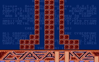 Cyberpunk atari screenshot