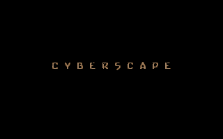 Cyberscape atari screenshot