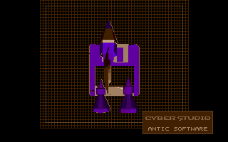 Cyberscape atari screenshot