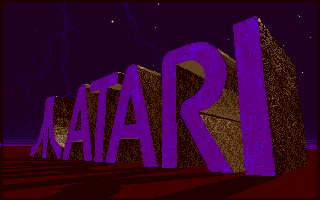 Cyberscape atari screenshot