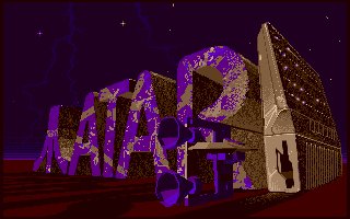 Cyberscape atari screenshot