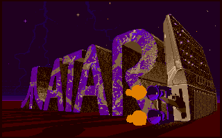 Cyberscape atari screenshot