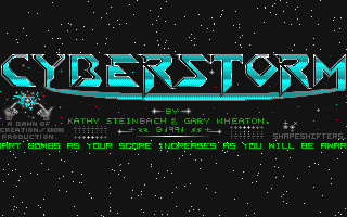Cyberstorm — screenshot 1