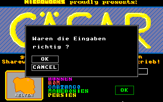 Cäsar atari screenshot
