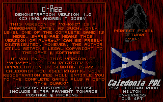 D-Rez atari screenshot