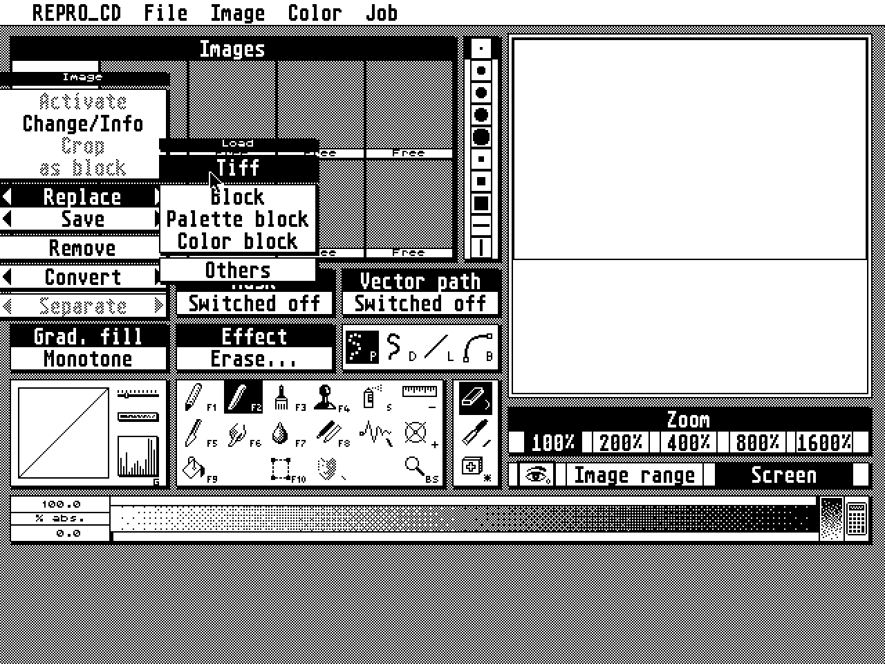 DA's Repro atari screenshot