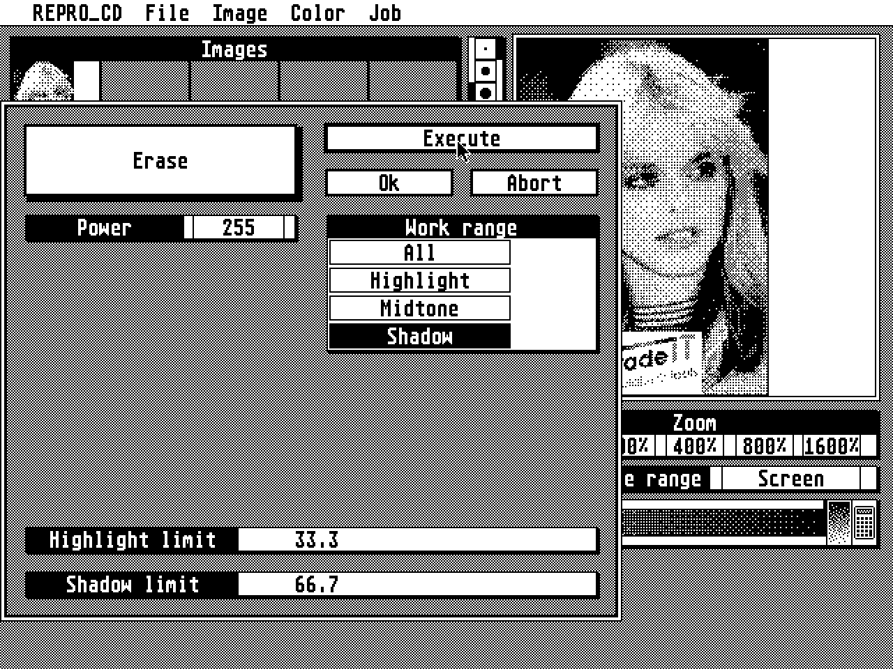 DA's Repro atari screenshot