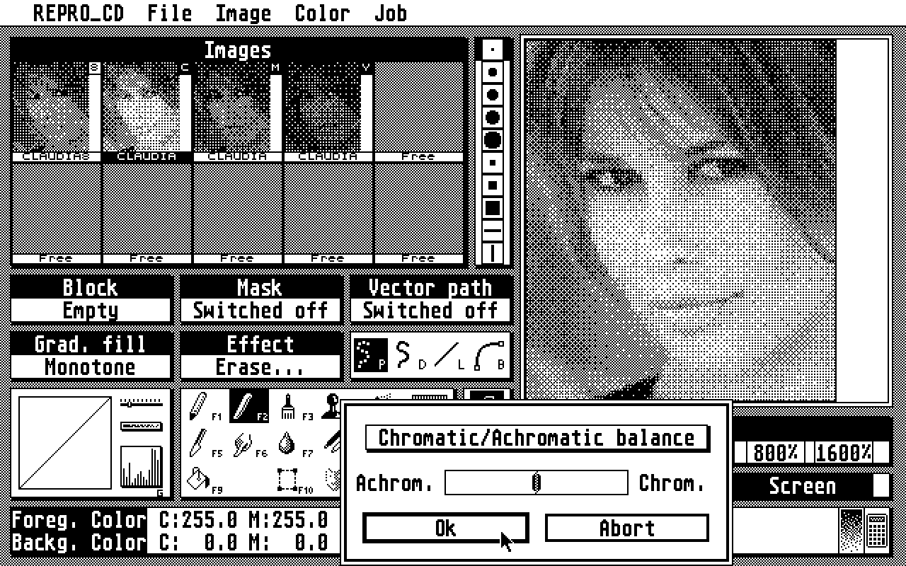 DA's Repro atari screenshot