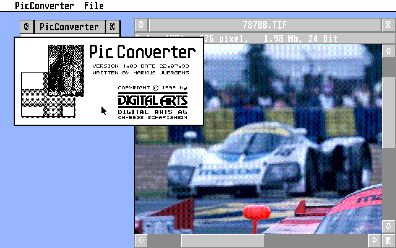 DA's Repro atari screenshot