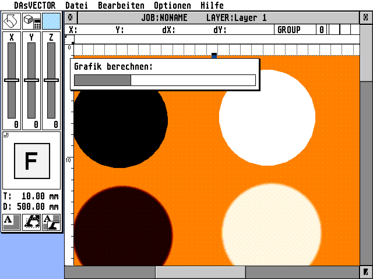 DA's Vector Pro atari screenshot