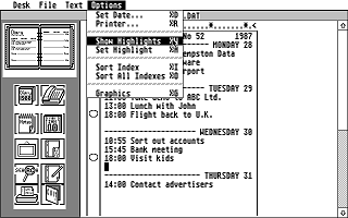 Daatafax atari screenshot